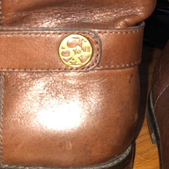 Coach Tall Boot 8.5 Brown Excellent Condition - Picture 2 of 4